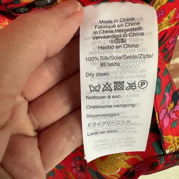 JCREW Collection 100% Silk Blouse - Picture 4 of 4